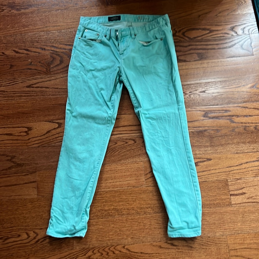J. Crew Mint Ankle Length Jean